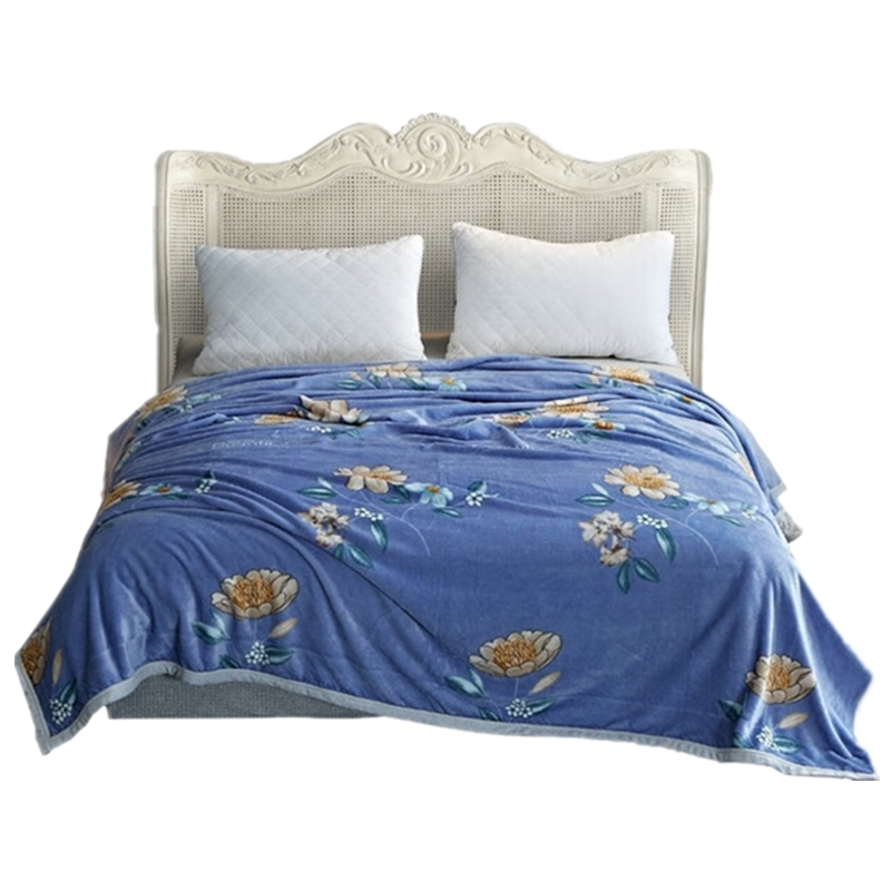 恒源祥TLS1032金枝玉叶绒毯180*200cm