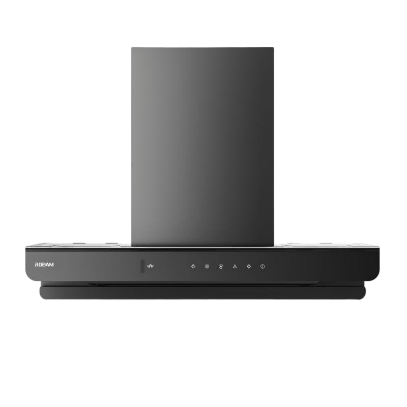 老板(Robam)油烟机 欧式顶吸烟灶联动双腔变频大吸力家用厨房油烟机28风量智能油烟机[双子星E2P]