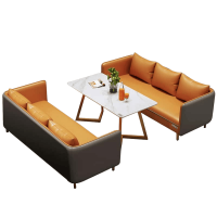 亿洛莱 沙发长桌组合 180*65*70cm 套