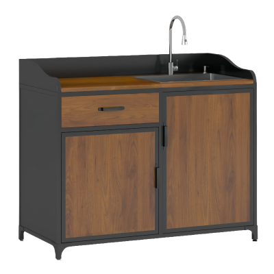 豫龙都水槽柜二门台