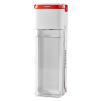 嬉皮狗宠物便携式折叠外出水杯小狗狗折叠随行杯狗水壶大容量饮水喝水器 [耐高温]贾斯灰/德罗红可选350ML