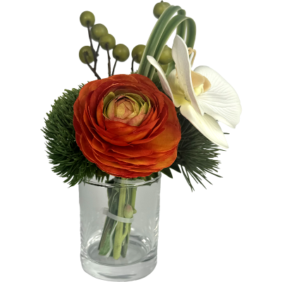 山之只 蝴蝶兰果子款仿真花 MZ0311 个