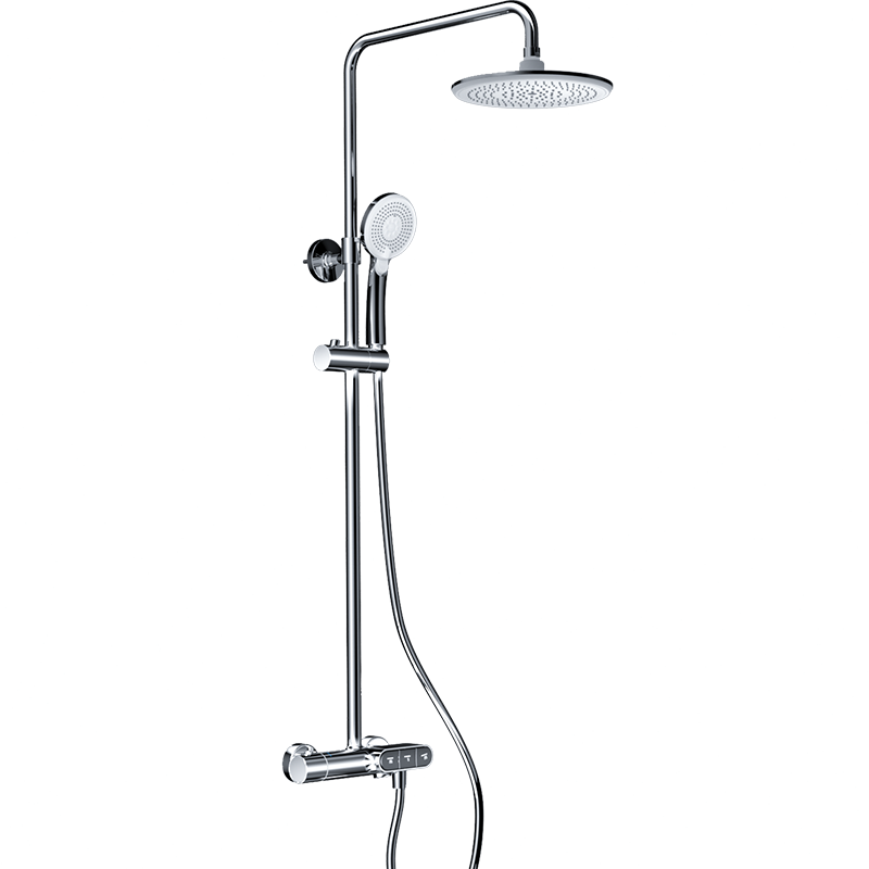 九牧(JOMOO) 卫浴淋浴花洒套装喷头淋浴器硅胶净垢喷头升降淋浴器套装36453-592/1B-1