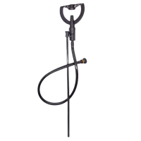 月跃鑫 地插喷头 4分折射式90cm接PE管 套