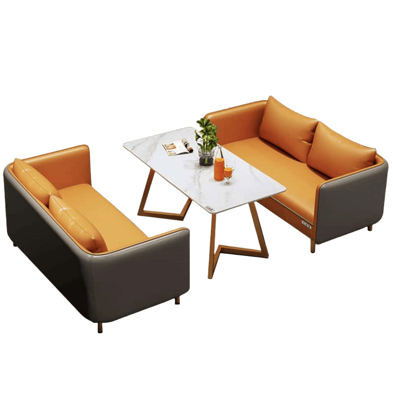 亿洛莱 沙发长桌组合 128*65*70cm 套