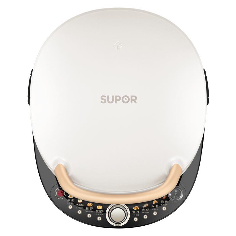苏泊尔(SUPOR) 电饼铛家用双面加热煎饼铛煎烤机烙饼锅电饼档三明治机早餐机30CM加大烤盘抗菌涂层JD30AQ849