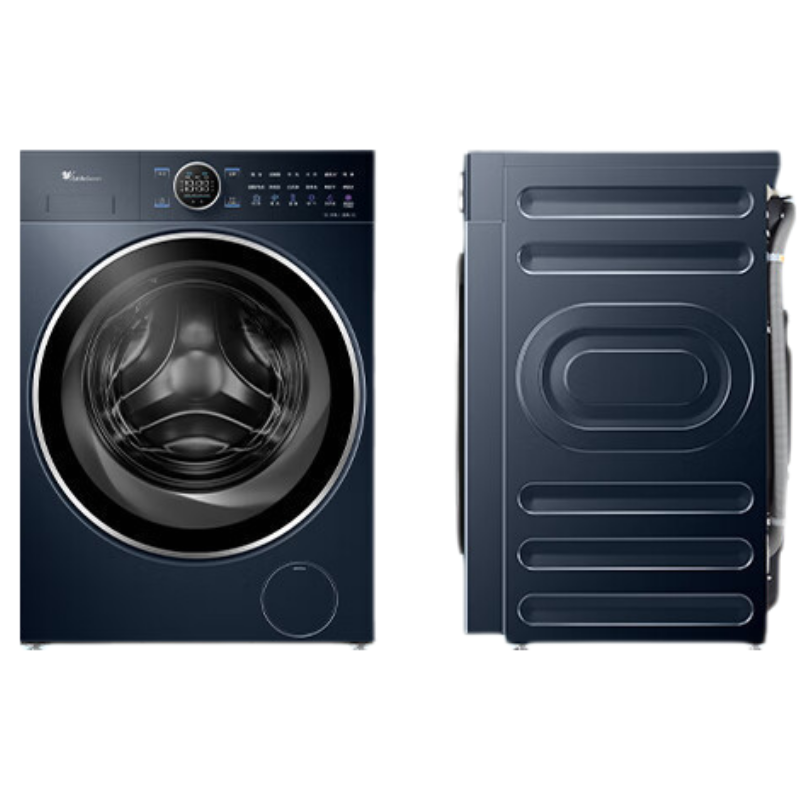 [官方正品]小天鹅滚筒全自动1.1洗净比洗烘一体洗衣机 纯平全嵌本色蓝氧2.0 TD100V89PRO以旧换新