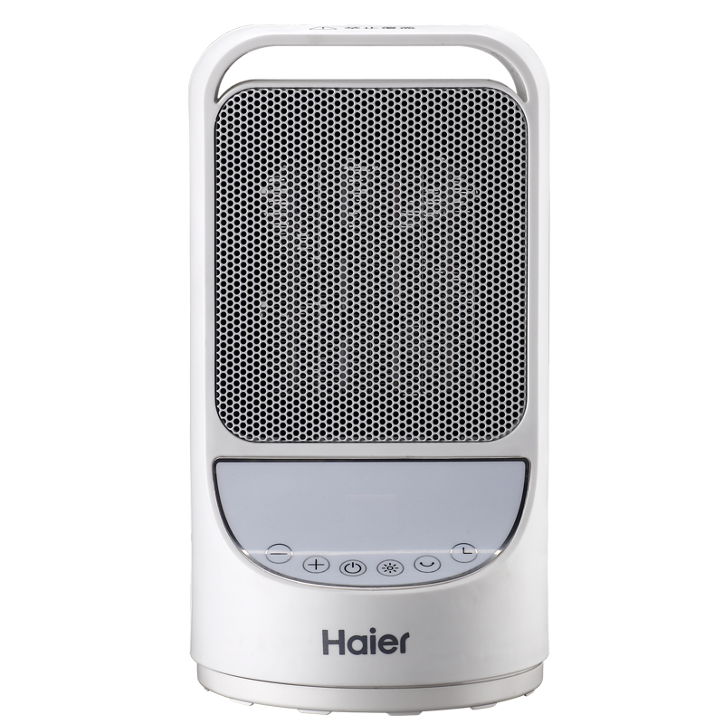 海尔(haier)暖风机取暖器 家用遥控暖风机 小型节能取暖神器速热风机 办公室烤火炉 小巧便携式取暖器HNS1507