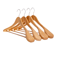 山之只 实木加宽衣架女士款 40cm 个