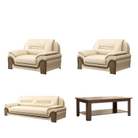 锁匠 沙发组合1+1+3+茶几套