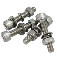 清玖熙月 不锈钢内六角螺栓组合4.8级 M8×25(50套/包) 包