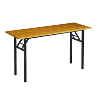 质凡 单层折叠桌长条培训桌颜色备注 1400*400*750mm