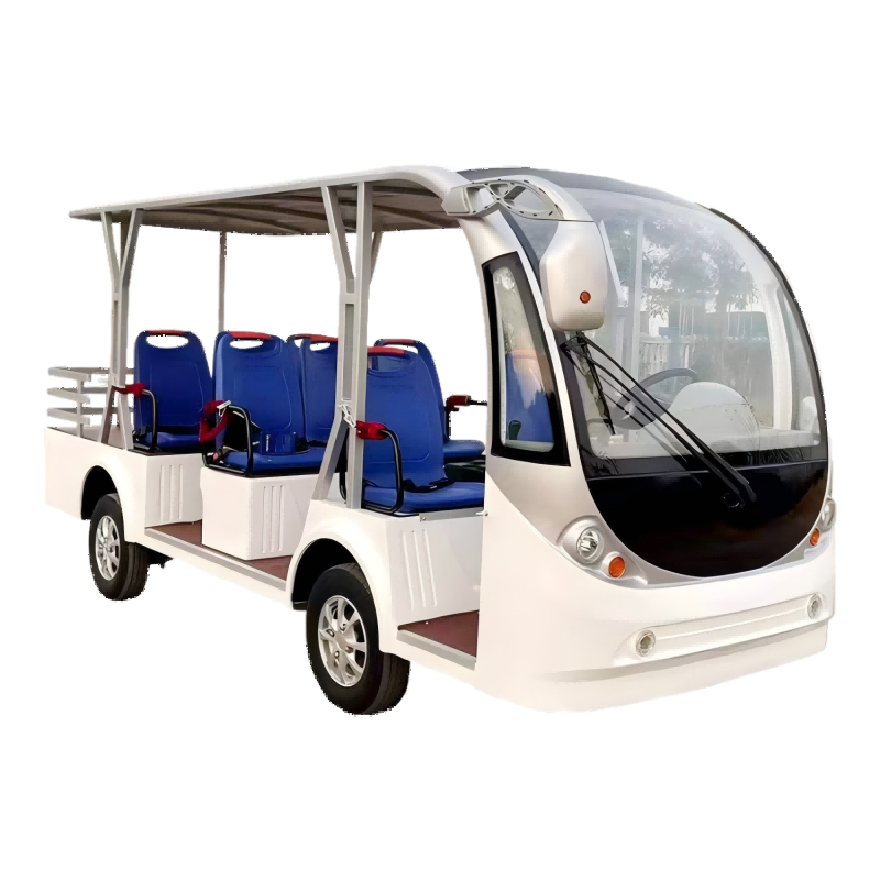 德武军恒8座电动观光巡逻车物业营区校区摆渡车机场楼盘电动观光车 高配