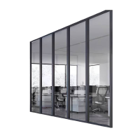 蜀御 不锈钢玻璃隔断 SY-145 /平方米