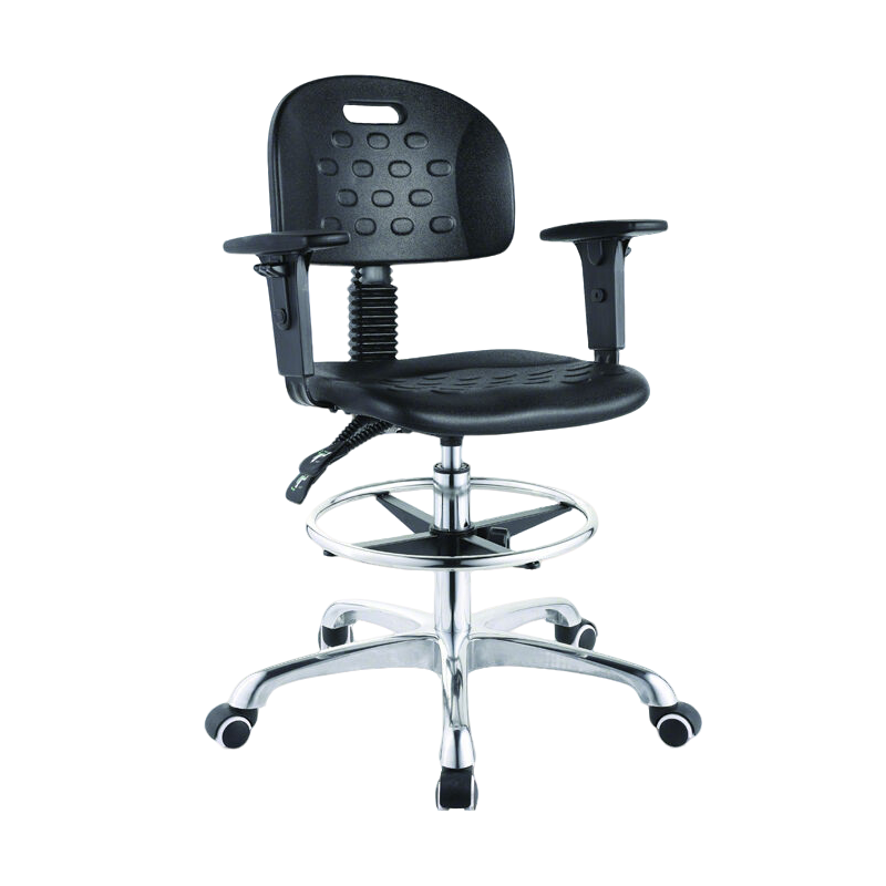 圣斯顿 防静电工作椅带扶手 S-CH19FS 455*470*935-1135mm 黑色 张