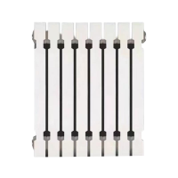 中锦科技 暖气片 铸铁暖气片 烤漆新型散热器 中600-6片[长0.42米]组