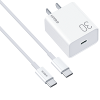 可逸适用苹果16手机充电器PD30w快充套装iPhone15充电头+双type-c数据线