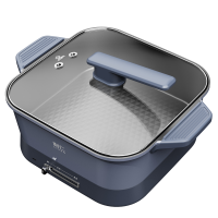 利仁DHG-J6041电火锅多功能电煮锅煎家用多功能电热锅宿舍不粘锅电炒锅