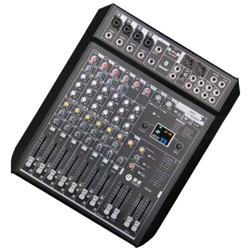 惠度(HuiDu)TG18专业多路带DPS效果两路编组输出调音台舞台演出商业活动设备多功能厅调音台