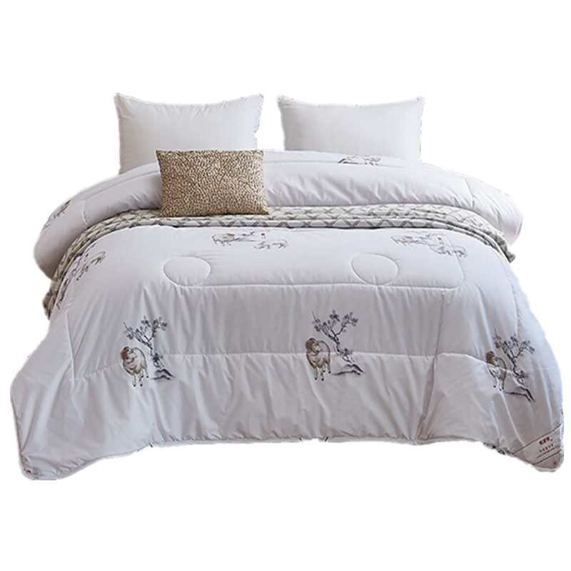 恒源祥TGB1028翔逸羊毛被混合被200*230cm