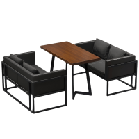 亿洛莱 沙发2+2+桌 128*65*68cm 套