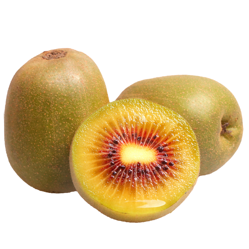 [西沛生鲜]四川红心猕猴桃 10枚装(单果90-110g大果) 猕猴桃奇异果 四川红心猕猴桃 坏果包赔