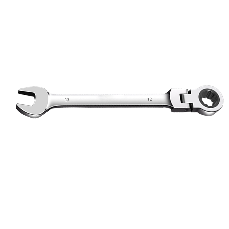 立伟铁牛活头两用棘轮扳手12mm/把