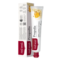 [3支]RedSeal新西兰红印蜂胶牙膏蜂蜜养护牙龈温和无氟天然滋养100g效期26年8月