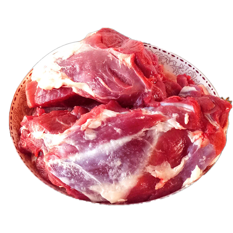 货出六盘 宁夏散养滩羊生鲜羊肉 剔骨羊后腿肉6斤