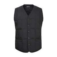 衡欢(HENGHUAN)羽绒轻量保暖马甲 RZ-MJ11/件(黑色/XXL码)