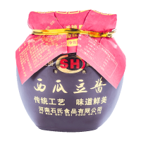 兰考特产石氏西瓜豆酱220g*2瓶礼盒装 黄豆酱 舌尖美食
