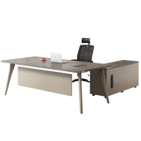 亿洛莱 办公桌+柜+椅 200cm 套