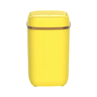 小鸭牌1.5公斤全半自动迷你小型洗衣机婴儿童宝宝内衣裤袜子洗涤神器 复古蓝色系