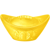 周大福吉祥福字金元宝足金黄金投资黄金金元宝(工费:0元)计价EOI3