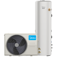 美的(Midea)空气能热水器200升电辅热一级能效睿泉系列家用分体式RSJF-V33/RDN8-X1-200-(E1)
