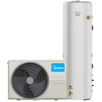 美的(Midea)空气能热水器200升电辅热一级能效睿泉系列家用分体式RSJF-V33/RDN8-X1-200-(E1)