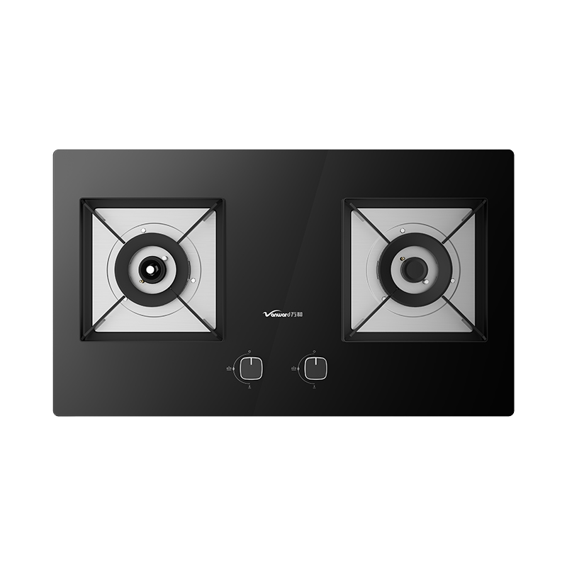 级能效蓝莲花燃气灶5.2kW大火力钢化玻璃台嵌两用易清洁灶具多重安全防护JZT-B9L50