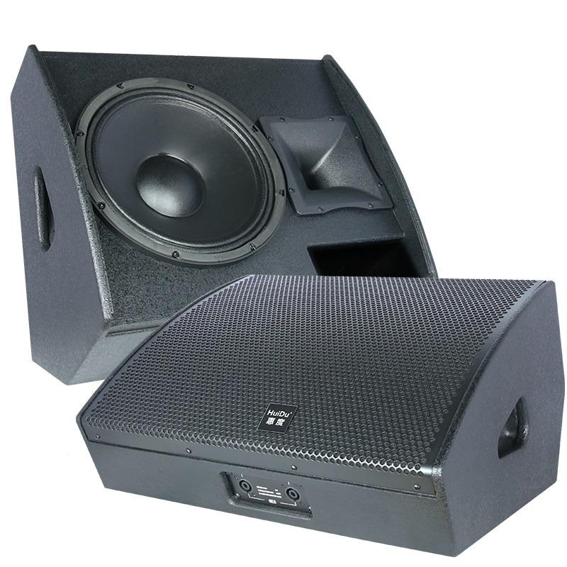 惠度(HuiDu)12英寸专业舞台返听音箱会议厅舞台演出婚庆酒吧剧院剧场全频音响返听设备扬声器