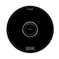 志高火锅暖菜板加热餐桌转盘保温神器家用饭菜加热板保温垫ZG-DTL70-20(黑色)