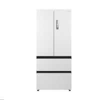 美的(Midea)219升小型冰箱MR-230TE极地白 三门三温租房家用客厅三开门大容量中门软冷冻节能省电