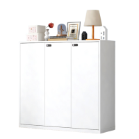 智叶舟办公资料柜三门120*40*109cm台