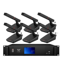 惠度(HuiDu)YH-890A2专业有线手拉手会议麦克风纯讨论型工程会议厅报告厅桌面台式双方管话筒主席麦