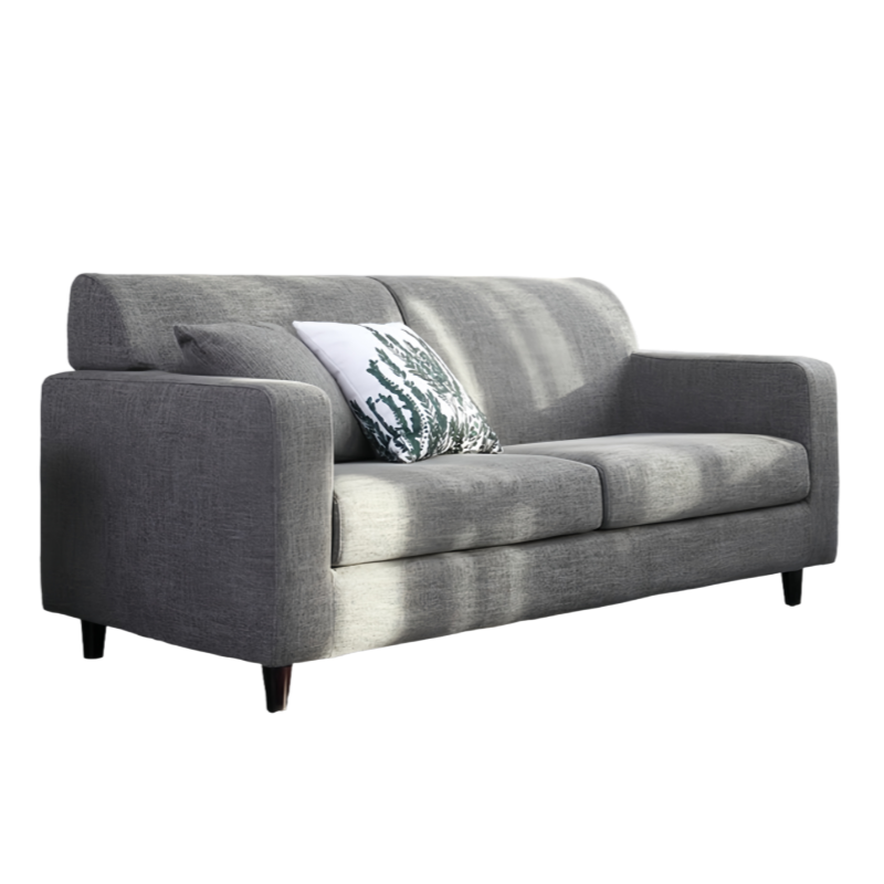 智叶舟布艺沙发双人位145*83*79cm张