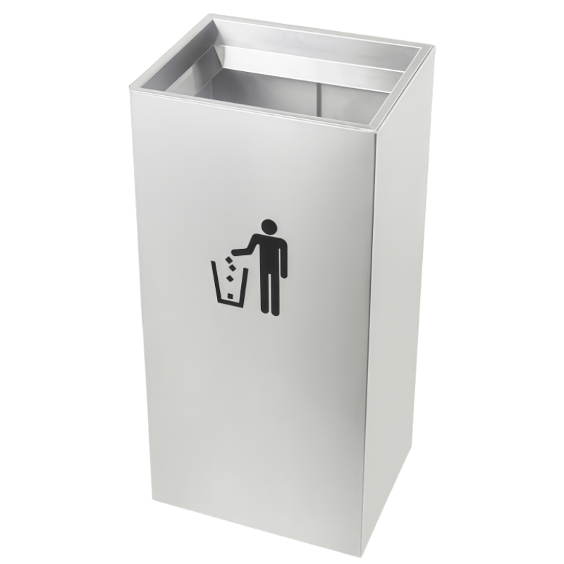 鑫木樽直投垃圾桶300*240*610mm个