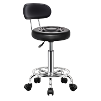 臻远 ZY-BTY-12 可升降带靠背吧台椅带滑轮 可升降高度48-63cm 1张