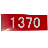 HENUO 热转印反光安全警示标识 200mmx70mm 张