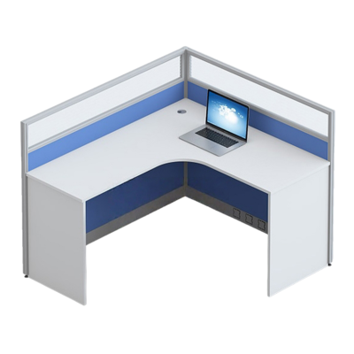 伟樽屏风办公桌单人位120*140*110cm张