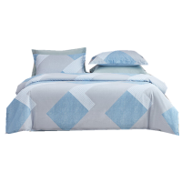 梦洁 纯棉印花四件套-都市幻梦(被套200*230cm)