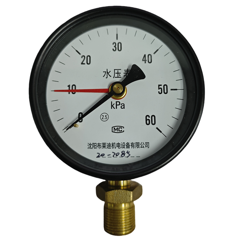 OVN 水压表 0-60kpa 块