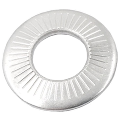 蔚期 不锈钢竖纹法式锁紧垫圈 M16*32*2.8 个